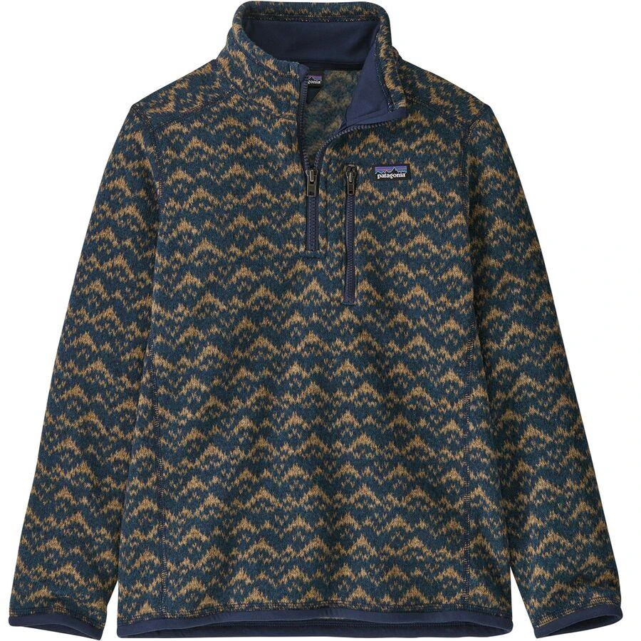 商品Patagonia|Better Sweater 1/4-Zip Fleece Jacket - Boys',价格¥368,第1张图片