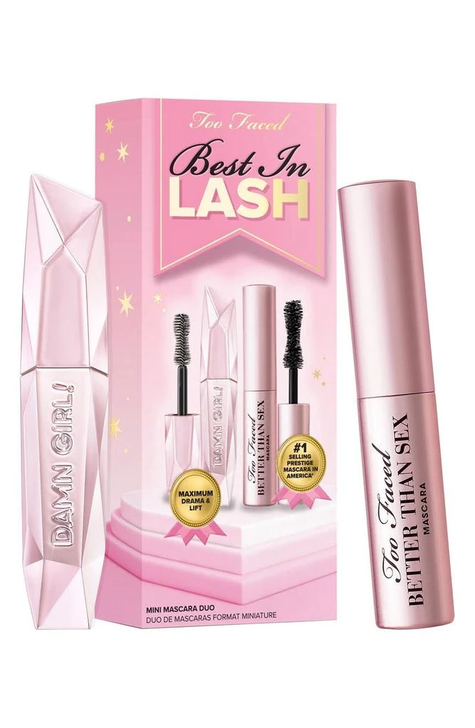 商品Too Faced|Best in Lash Mini Mascara Set (Nordstrom Exclusive) USD $30 Value,价格¥121,第2张图片详细描述