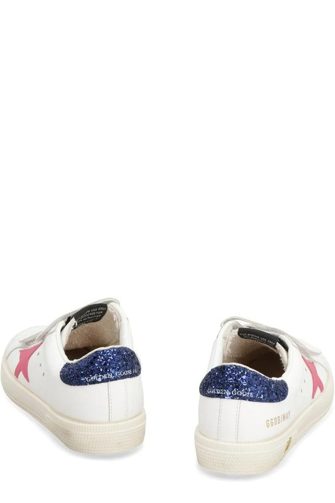 商品Golden Goose|Golden Goose Kids Star-Patch Round Toe Sneakers,价格¥1033,第3张图片详细描述