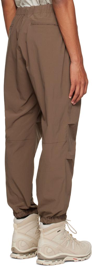 Brown Cinch Strap Trousers商品第3张图片规格展示