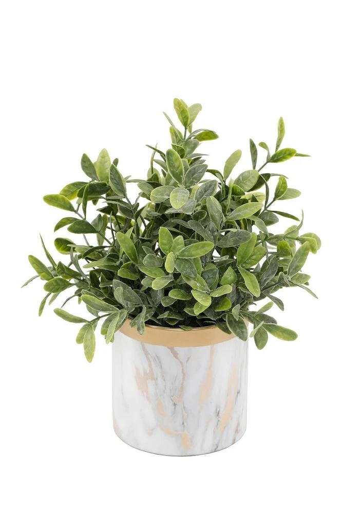 商品FLORA BUNDA|Tea leaf in GD Marble 4.5" Ceramic Pot,价格¥240,第1张图片