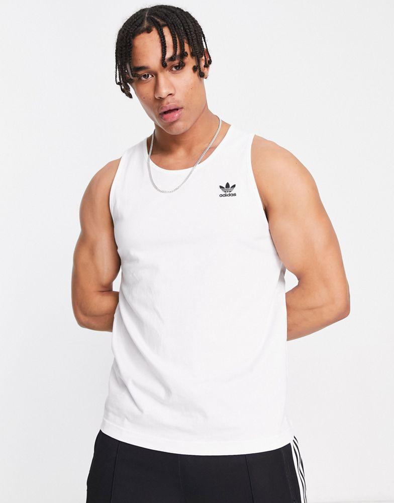 adidas Originals Essentials tank top in white商品第1张图片规格展示