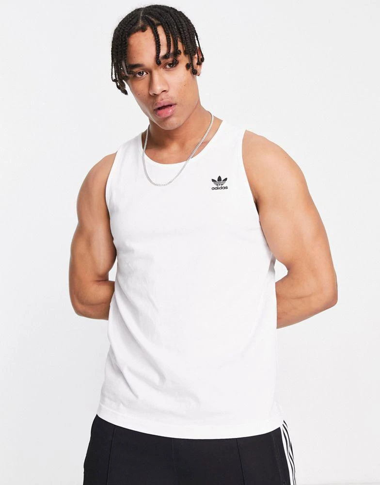 商品Adidas|adidas Originals Essentials tank top in white,价格¥171,第1张图片