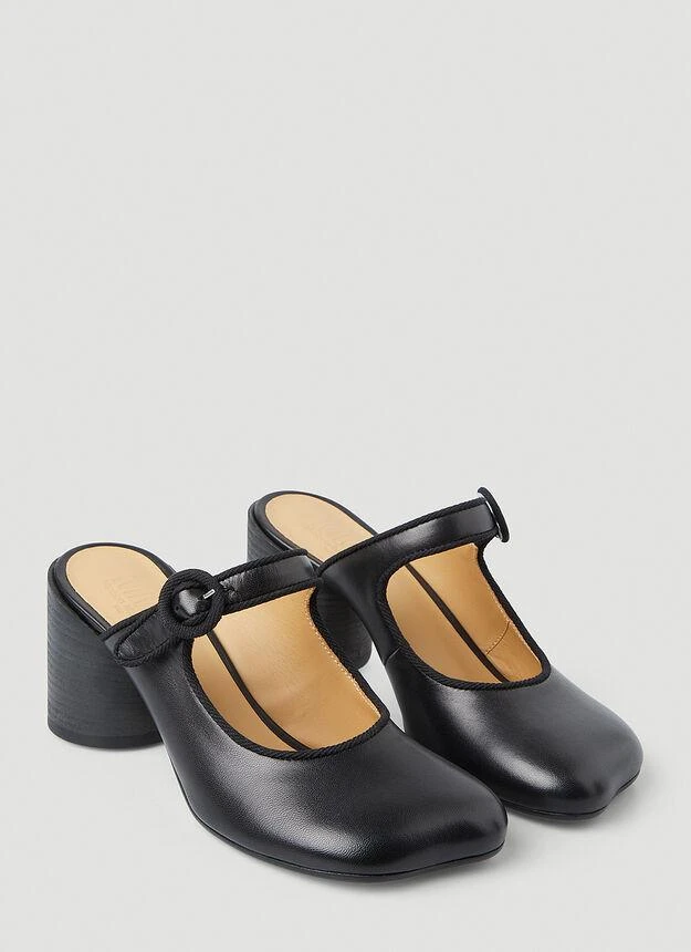 商品MAISON MARGIELA|Mary Jane Mules in Black,价格¥1943,第2张图片详细描述