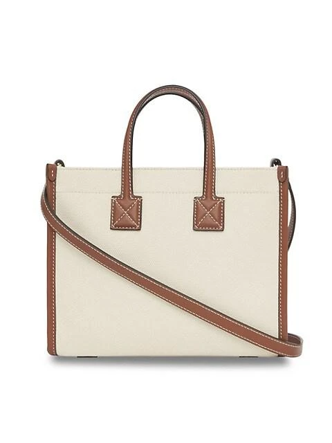 商品Burberry|Mini Horseferry Canvas Tote,价格¥9368,第5张图片详细描述