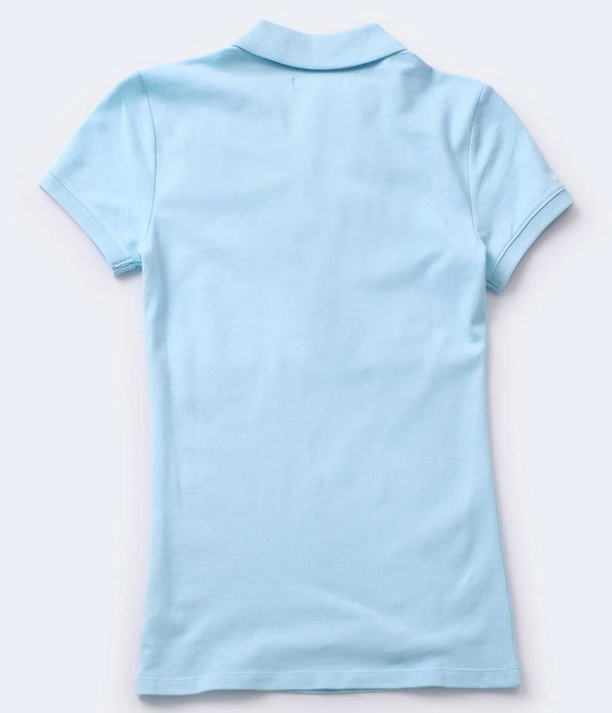 商品Aeropostale|Aeropostale Womens Solid A87 Pique Polo,价格¥91,第1张图片