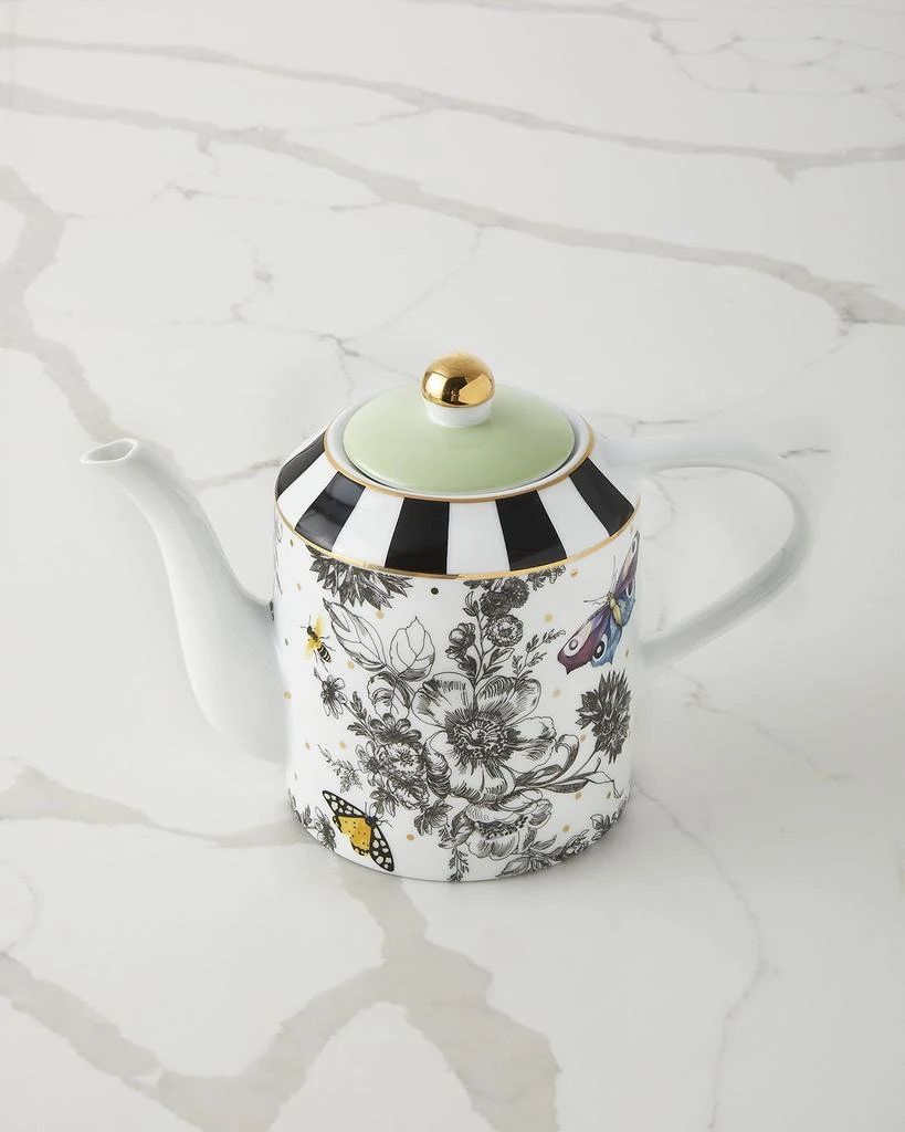 商品MacKenzie-Childs|Butterfly Toile Teapot,价格¥1552,第1张图片