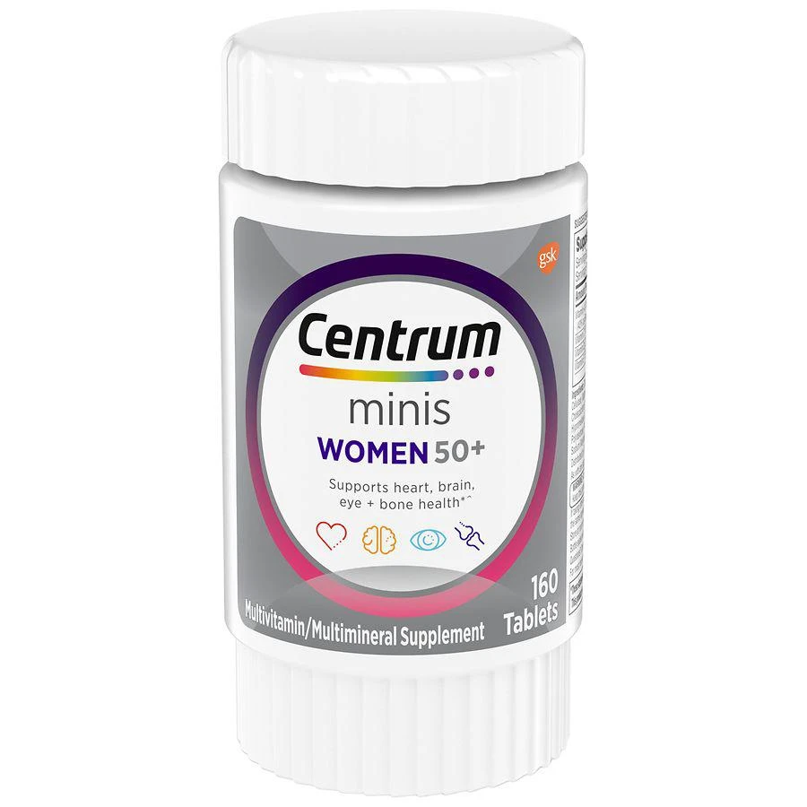 商品Centrum|Women 50+, Mini Multivitamin & Multimineral Supplements Tablets,价格¥100,第2张图片详细描述