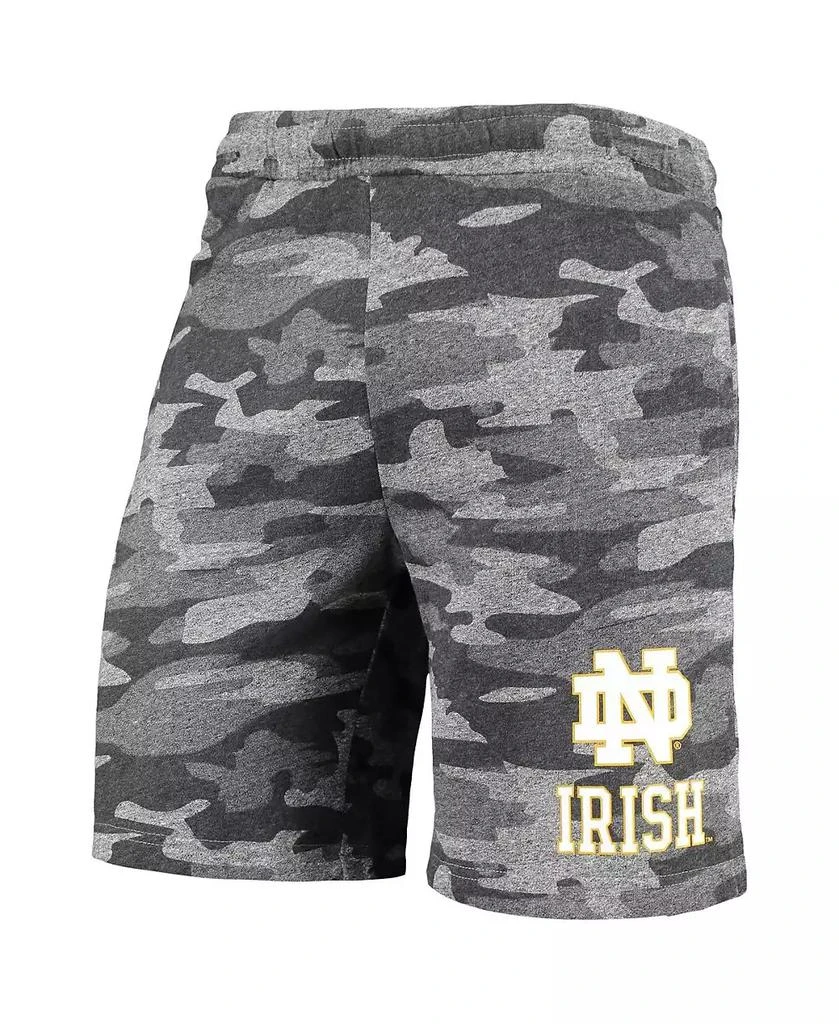 商品Concepts Sport|Men's Charcoal, Gray Notre Dame Fighting Irish Camo Backup Terry Jam Lounge Shorts,价格¥239,第2张图片详细描述