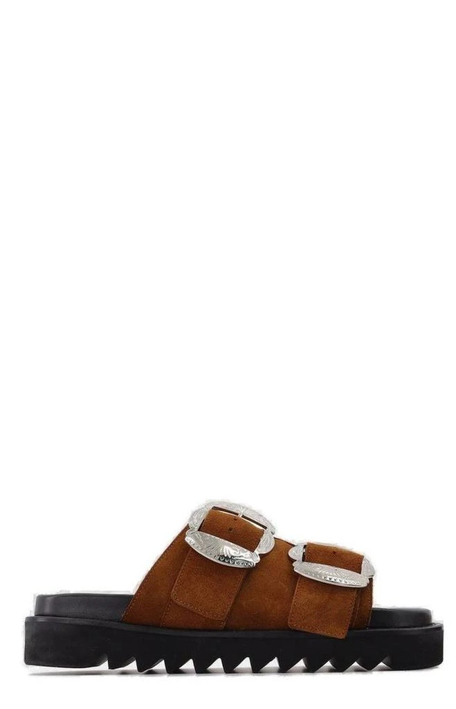 商品Toga Virilis|Toga Virilis Double-Buckle Slip-On Sandals,价格¥2190,第1张图片