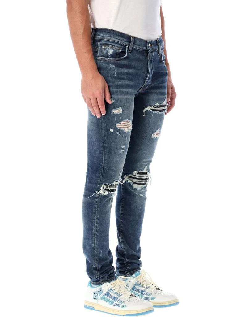 商品AMIRI|Amiri Mx1 Distressed Skinny Jeans,价格¥8981,第3张图片详细描述