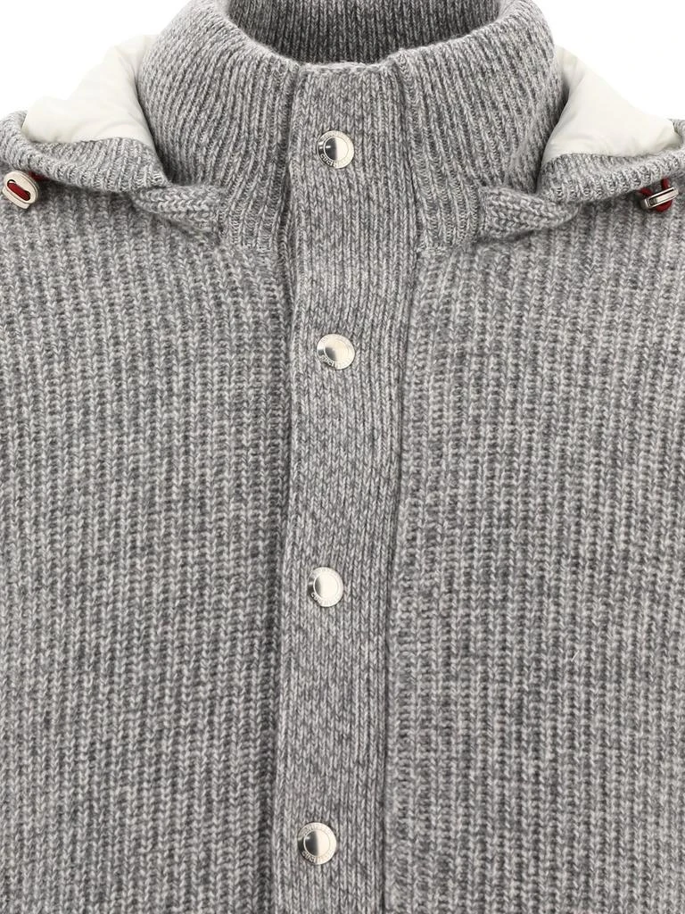 商品Brunello Cucinelli|Brunello cucinelli men's grey other materials outerwear jacket,价格¥28867,第3张图片详细描述