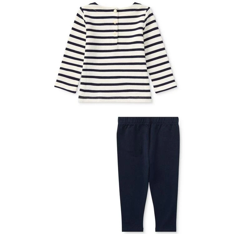 商品Ralph Lauren|Ralph Lauren Striped Top & Leggings Set, Baby Girls,价格¥163,第1张图片