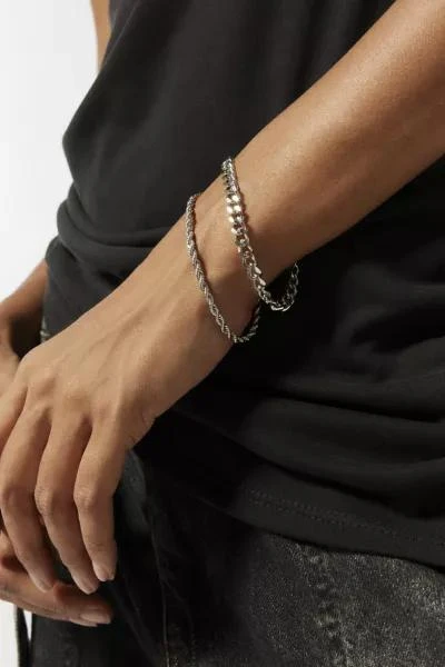 商品Urban Outfitters|Essential Chain Bracelet Set,价格¥114,第1张图片详细描述