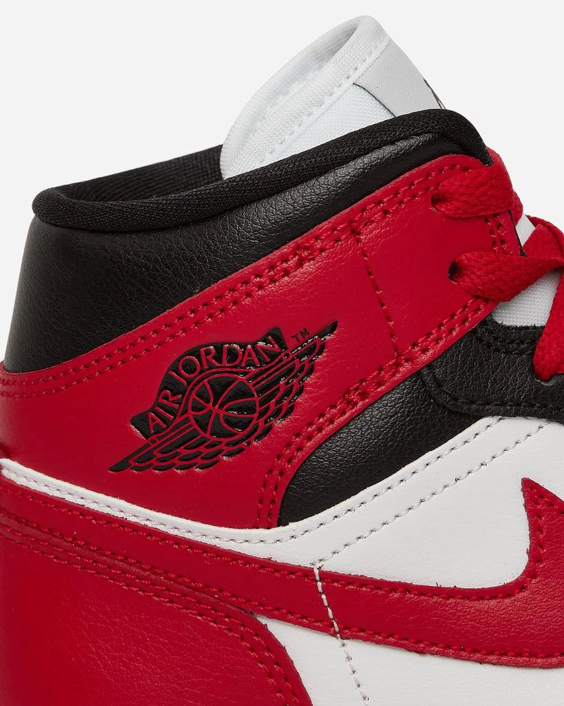 WMNS Air Jordan 1 Mid Sneakers Black / Gym Red / White 商品