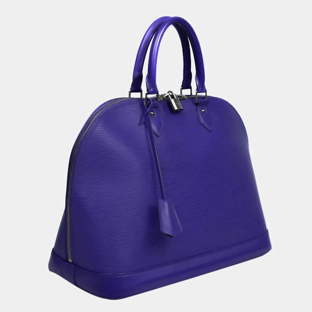 商品[二手商品] Louis Vuitton|Louis Vuitton Purple Epi Leather Alma PM Bag,价格¥11701,第2张图片详细描述