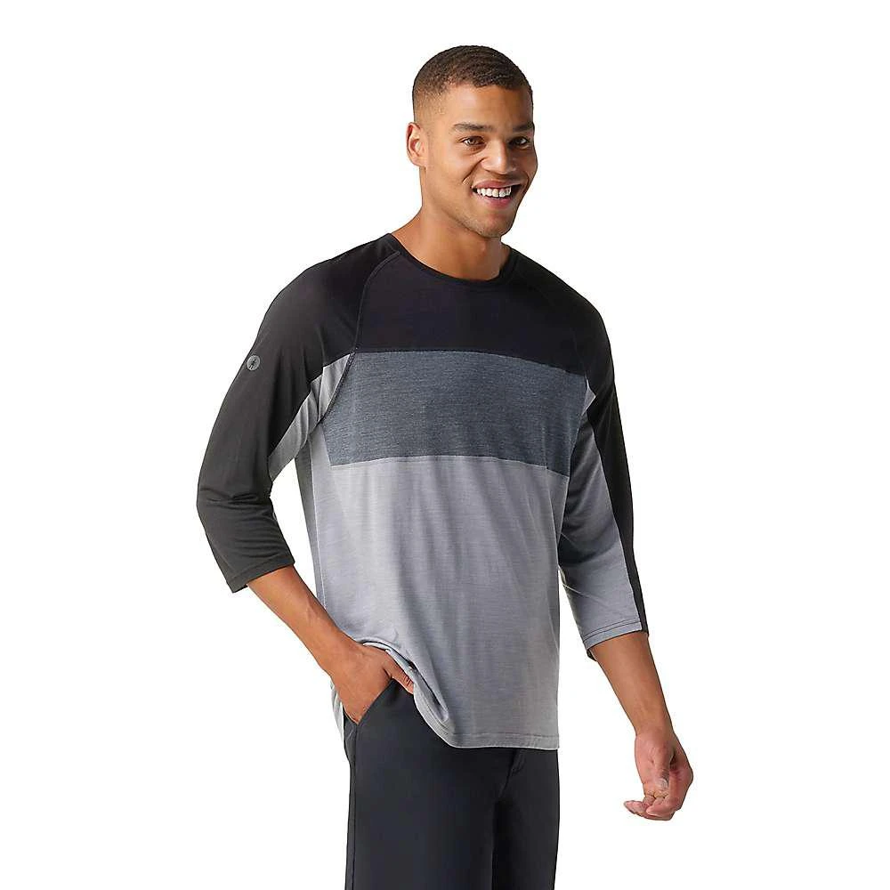 商品SmartWool|Smartwool Men's Merino Sport 120 Mountain Biking 3/4 Sleeve Tee,价格¥404,第4张图片详细描述