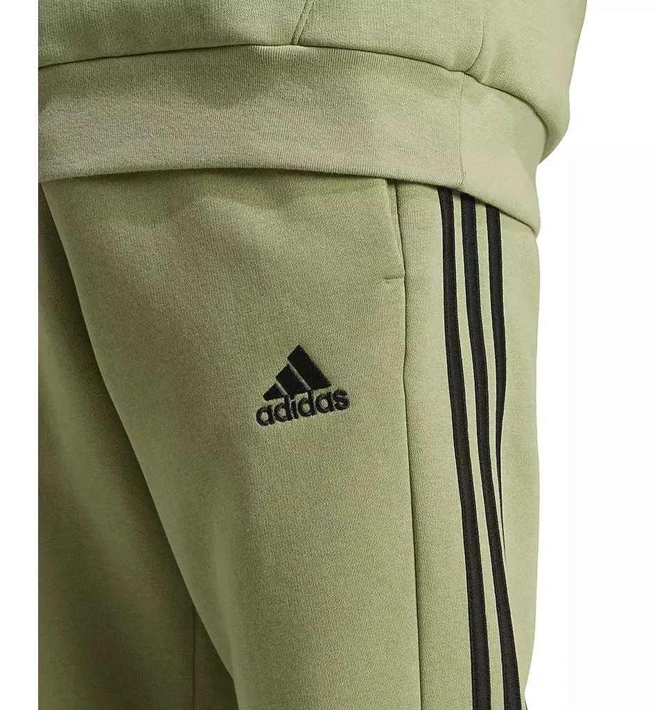 商品Adidas|Men's Essentials 3-Stripes Regular-Fit Fleece Joggers,价格¥111,第4张图片详细描述