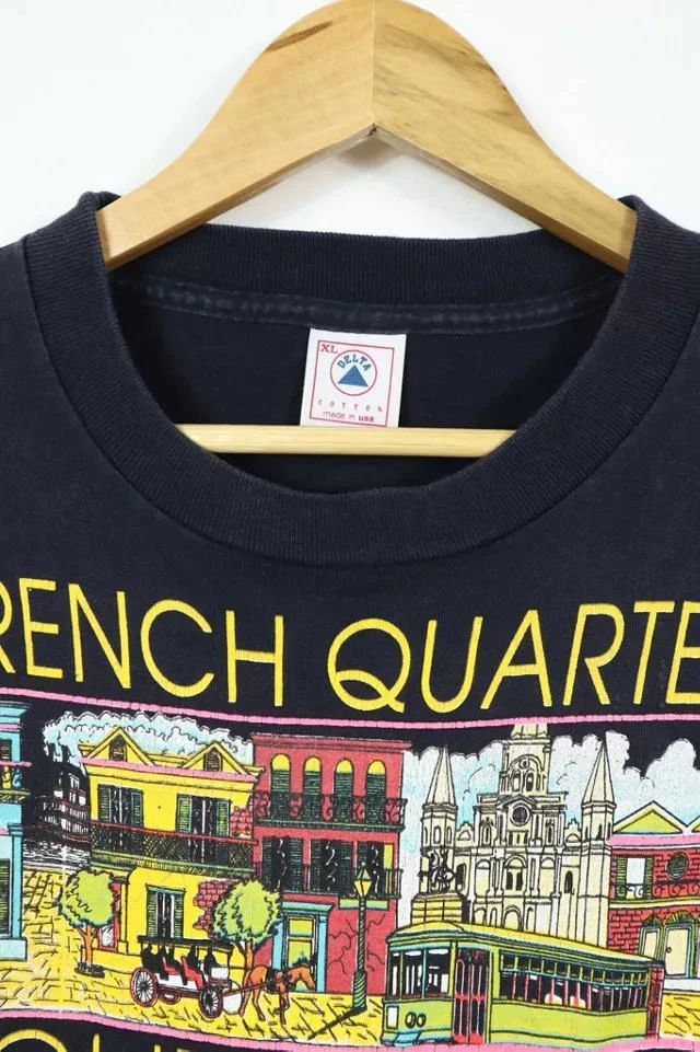 商品Urban Outfitters|Vintage French Quarter Bourbon St Tee,价格¥408,第4张图片详细描述