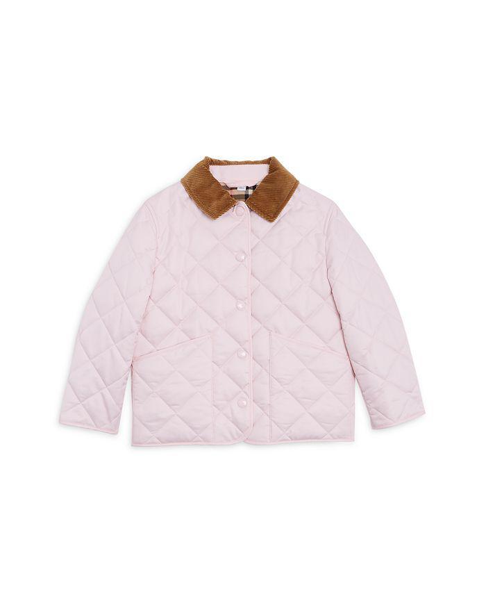 商品Burberry|Girls' Daley Quilted Jacket - Little Kid, Big Kid,价格¥4300,第3张图片详细描述