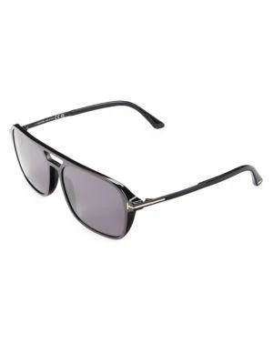 商品Tom Ford|59MM Rectangle Sunglasses,价格¥1475,第2张图片详细描述