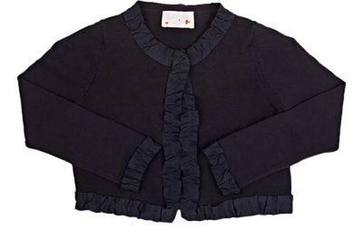 商品Lanvin|Cotton Grosgrain-Trimmed Cardigan,价格¥1925,第1张图片