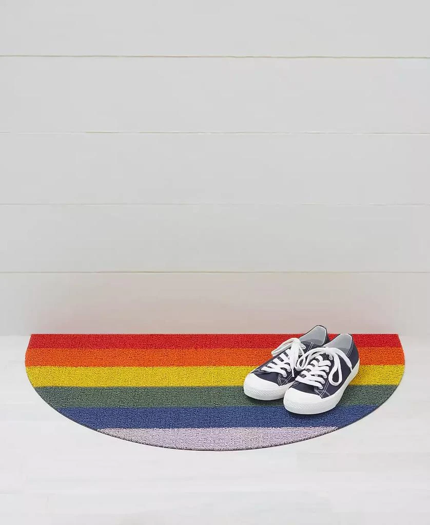 商品Chilewich|Pride Stripe Shag Doormat, 18''x 28'',价格¥404,第3张图片详细描述