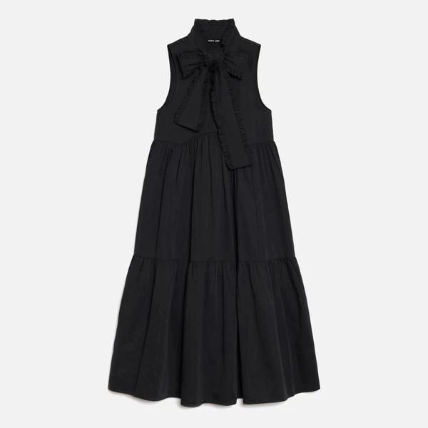 商品Sister Jane|Sister Jane Peggy Bow Cotton-Poplin Midi Dress,价格¥900,第1张图片详细描述