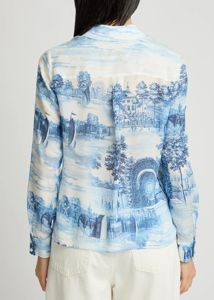 商品Alice + Olivia|Willa printed silk shirt,价格¥3526,第3张图片详细描述