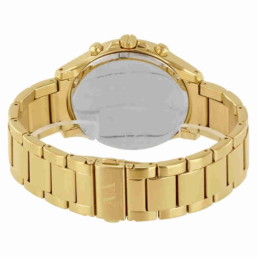 商品Armani Exchange|Black Dial Chronograph Gold-plated Unisex Watch AX2137,价格¥900,第3张图片详细描述