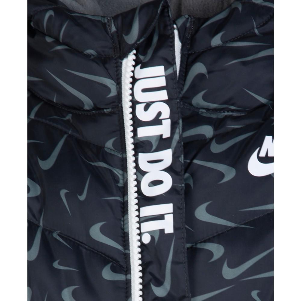 商品NIKE|Toddler Boys Windrunner Color Block Puffer Jacket,价格¥521,第5张图片详细描述