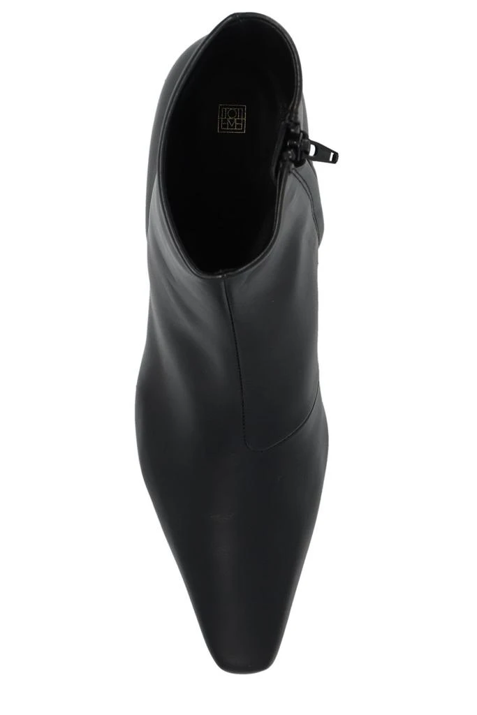 商品Totême|Totême The Slim Pointed-Toe Ankle Boots,价格¥3840,第4张图片详细描述