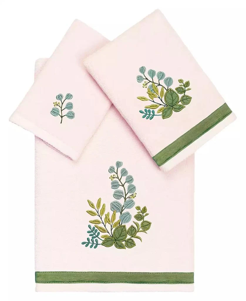 商品Linum Home Textiles|Turkish Cotton Botanica Embellished 2-Pc. Fingertip Towel Set,价格¥223,第1张图片