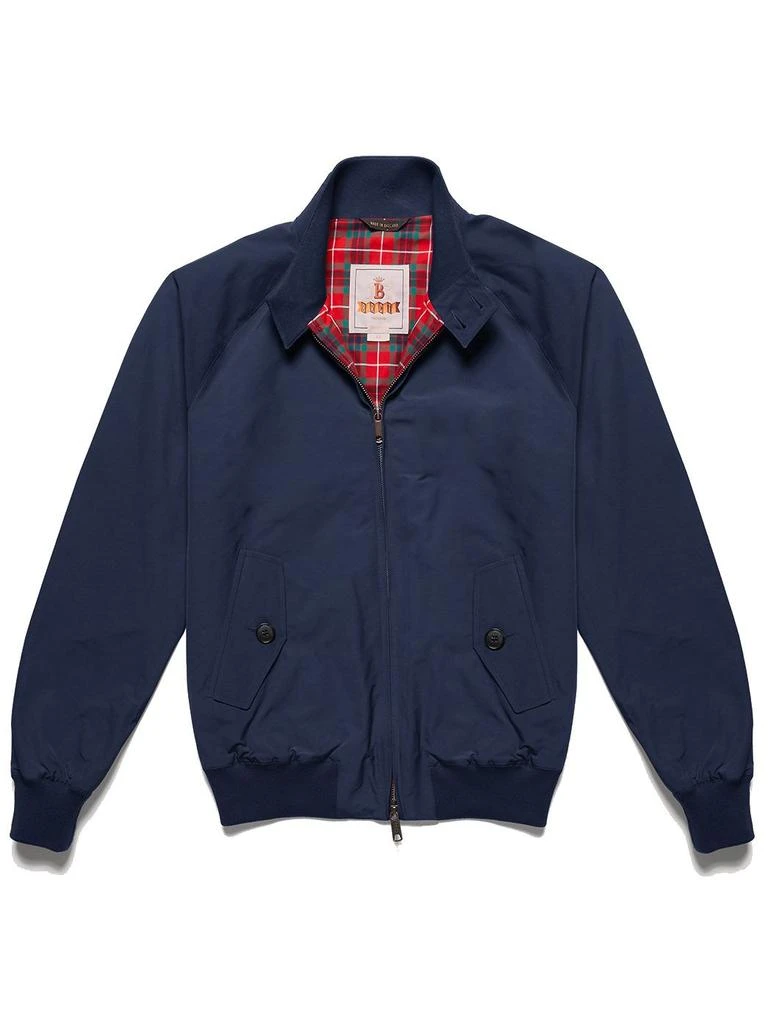 商品Baracuta|Baracuta Men&#39;s  Blue Cotton Outerwear Jacket,价格¥3377,第1张图片