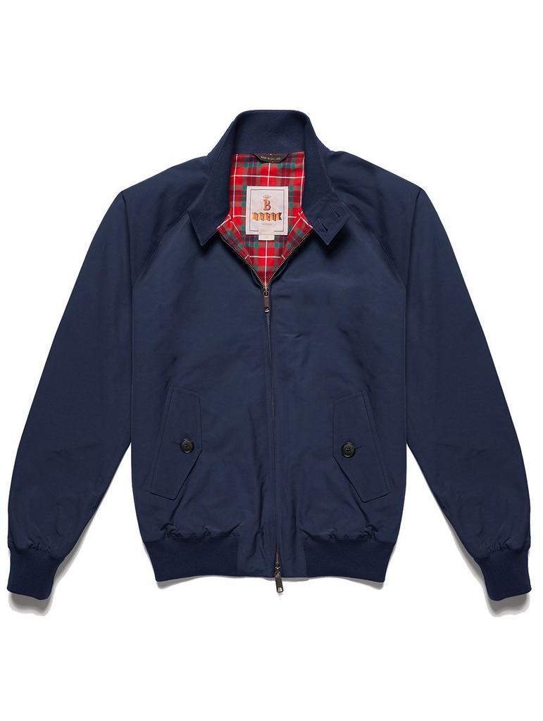 商品Baracuta|Baracuta Men's  Blue Cotton Outerwear Jacket,价格¥3144,第1张图片