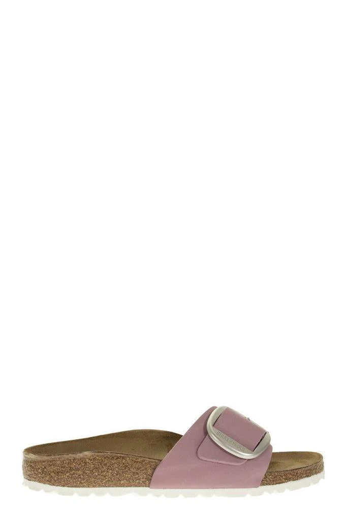 商品Birkenstock|BIRKENSTOCK MADRID BIG BUCKLE - Nubuck leather slipper with buckle,价格¥797,第1张图片