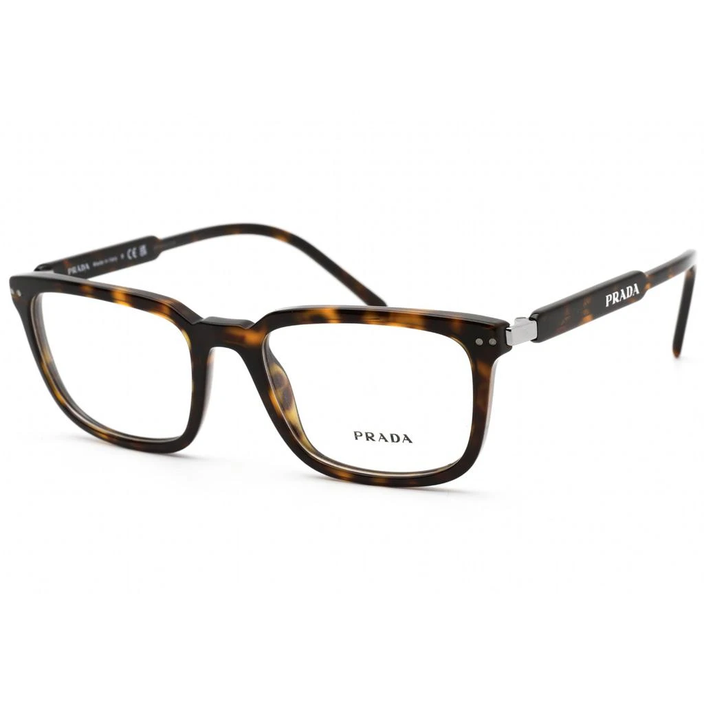 商品Prada|Prada Men's Eyeglasses - Dark Havana Rectangular Plastic Frame | 0PR 13YV 2AU1O1,价格¥902,第1张图片