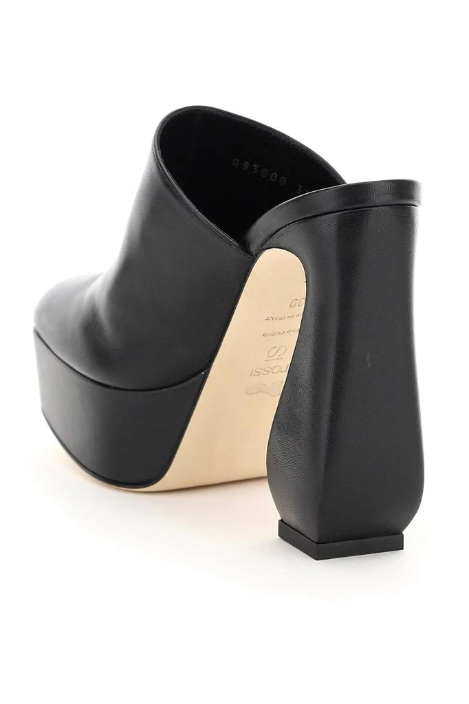 商品SI ROSSI|Si sergio rossi nappa platform mules,价格¥2586,第3张图片详细描述