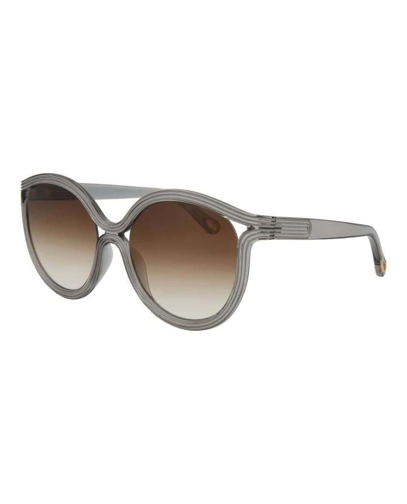 商品Chloé|Round-Frame Acetate Sunglasses,价格¥791,第2张图片详细描述