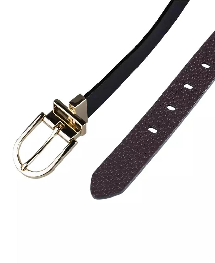 商品Calvin Klein|Women's Embossed Casual Reversible Belt,价格¥356,第4张图片详细描述
