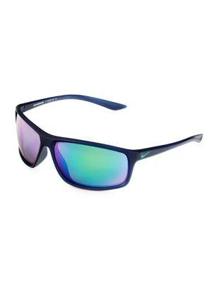 商品NIKE|67MM Rectangle Sunglasses,价格¥451-¥526,第2张图片详细描述