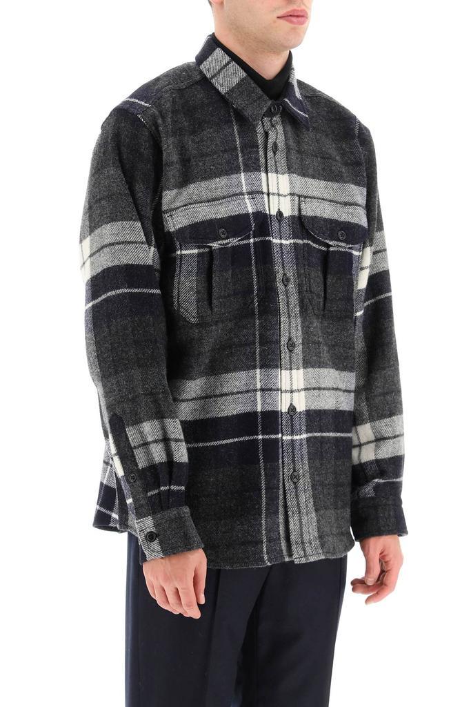 商品Filson|Filson Check Virgin Wool Flannel Shirt,价格¥1617,第4张图片详细描述