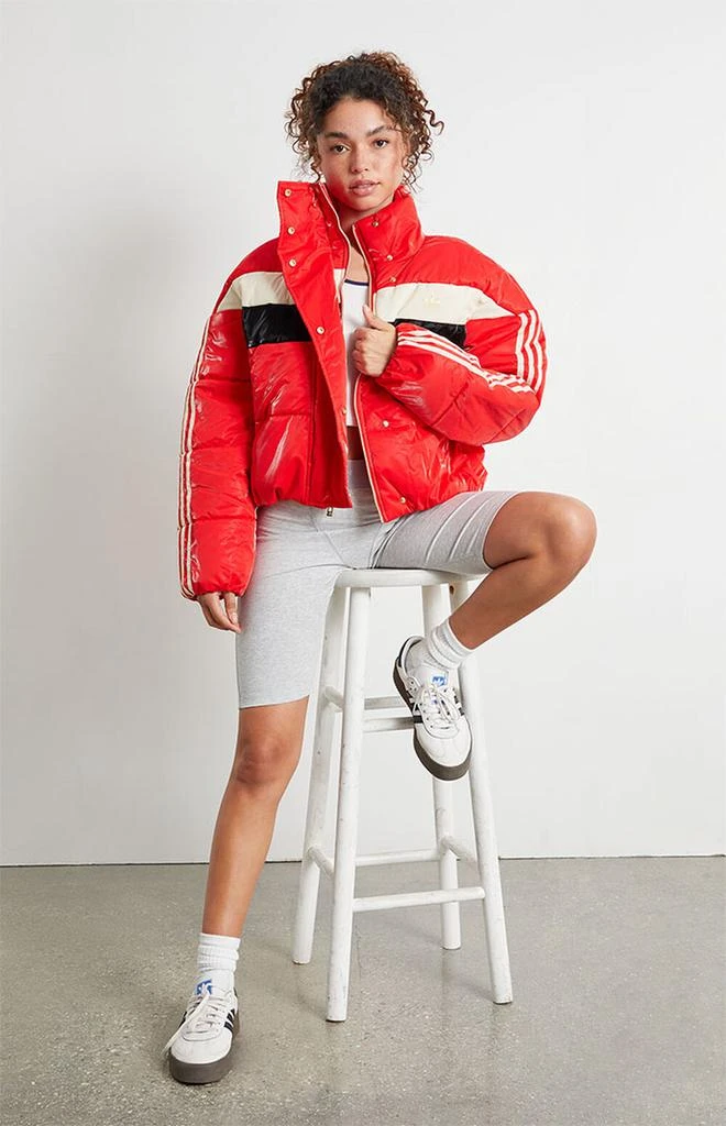 商品Adidas|Eco Red Ski Chic Puffer Jacket,价格¥834,第4张图片详细描述