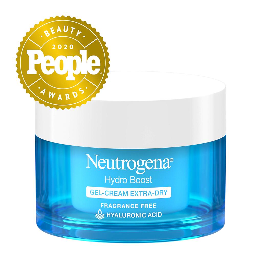 Neutrogena Hydro Boost Face Moisturizer with Hyaluronic Acid for Extra Dry Skin, Fragrance Free, Oil-Free, Non-Comedogenic Gel Cream Face Lotion, 1.7 oz商品第5张图片规格展示