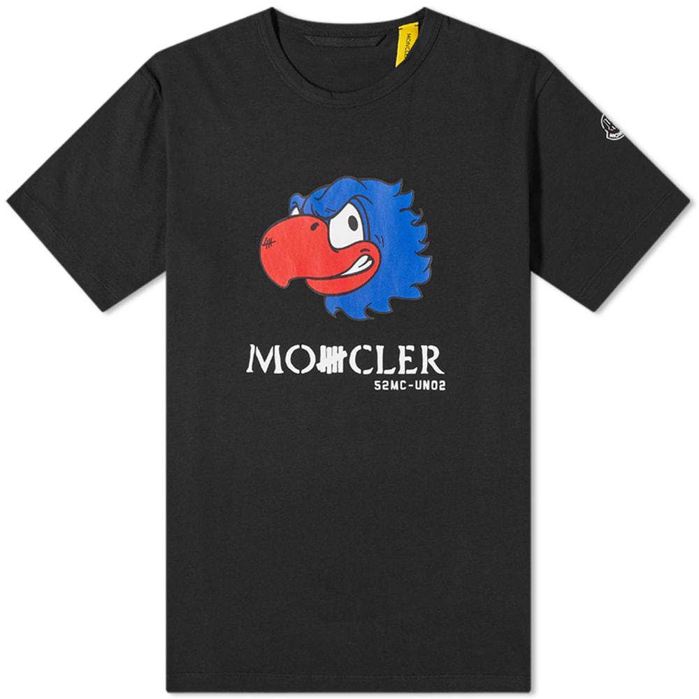 商品Moncler|Moncler Genius 2 Moncler 1952 x Undefeated Eagle Print Tee,价格¥2266,第1张图片
