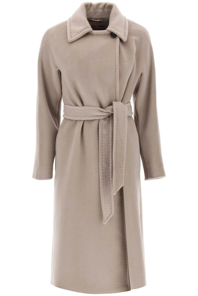 商品Max Mara|Max mara studio cielo belted wool coat,价格¥4804,第1张图片