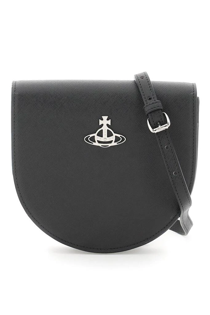 商品Vivienne Westwood|Saffiano Leather Crossbody Bag,价格¥2358,第1张图片