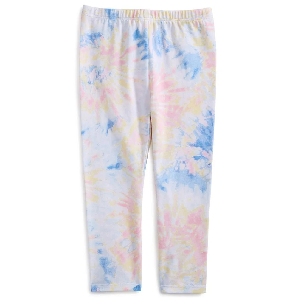 商品First Impressions|Baby Girls Twirl-Dye Leggings, Created for Macy's,价格¥15,第1张图片