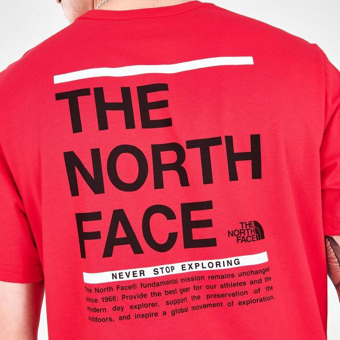 Men's The North Face Back Hit Graphic Print Short-Sleeve T-Shirt商品第5张图片规格展示