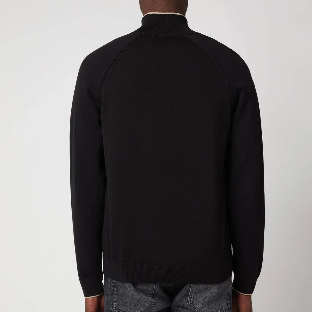 商品Hugo Boss|BOSS Green Men's Zaxel Half Zip Jumper - Black,价格¥706,第2张图片详细描述